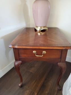 Solid Wood End Tables (2)