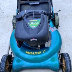 Used Green Briggs And Stratton Lawn Mower 