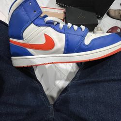 Jordan 1 Orange And Blue  Cash App Only And Shipping Only Cashapp:OsayandeSorae2013