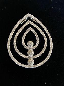 14k Diamond Pendant