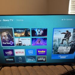 43 In Roku Tv Brand New Barley Used 