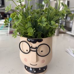 Fake Plant With Planter