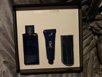 Dolce & Gabbana K Eau De Parfum + Deodorant & Shower Gel 3 Pcs Gift Set