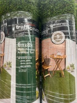 TrafficMASTER Artificial Grass 6 ft x 8 ft – Brand New