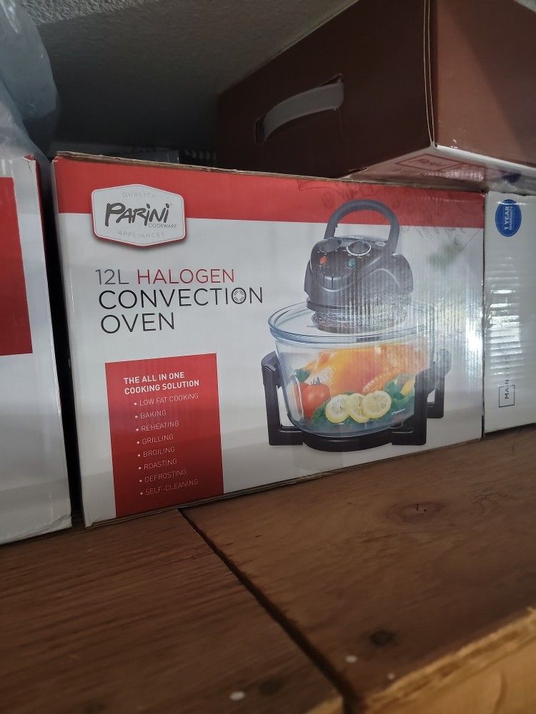 Parini 12L Halogen Convection Oven $60 Still In Box