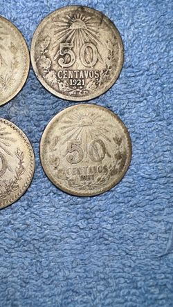 Various Mexican Coins