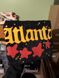 Atlanta Black/Yellow/Red Sp5der Hoodie