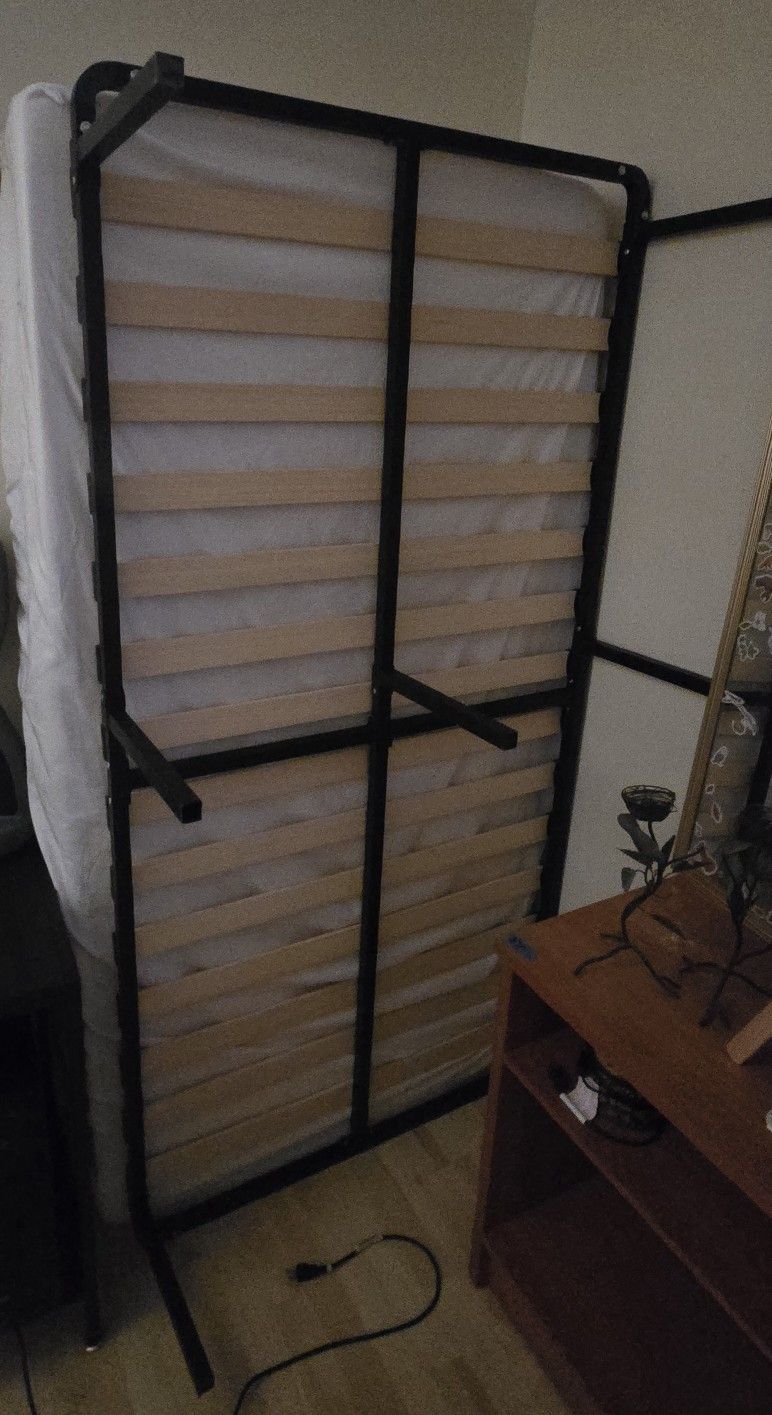 Twin Bed Frame And Mattress