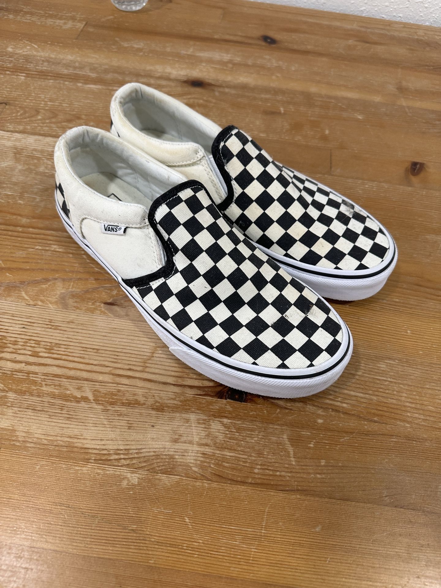 Checkered Vans 8 In Men’s