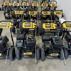 Dewalt pressure washers different size different price