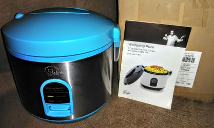 $45 OBO New in box Wolfgang Puck Aqua 7 cup rice cooker Rapid