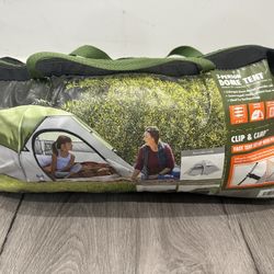 3-Person Dome Tent – 7’x7’ Clip & Camp Fast Setup + Rainfly – Lightweight Camping