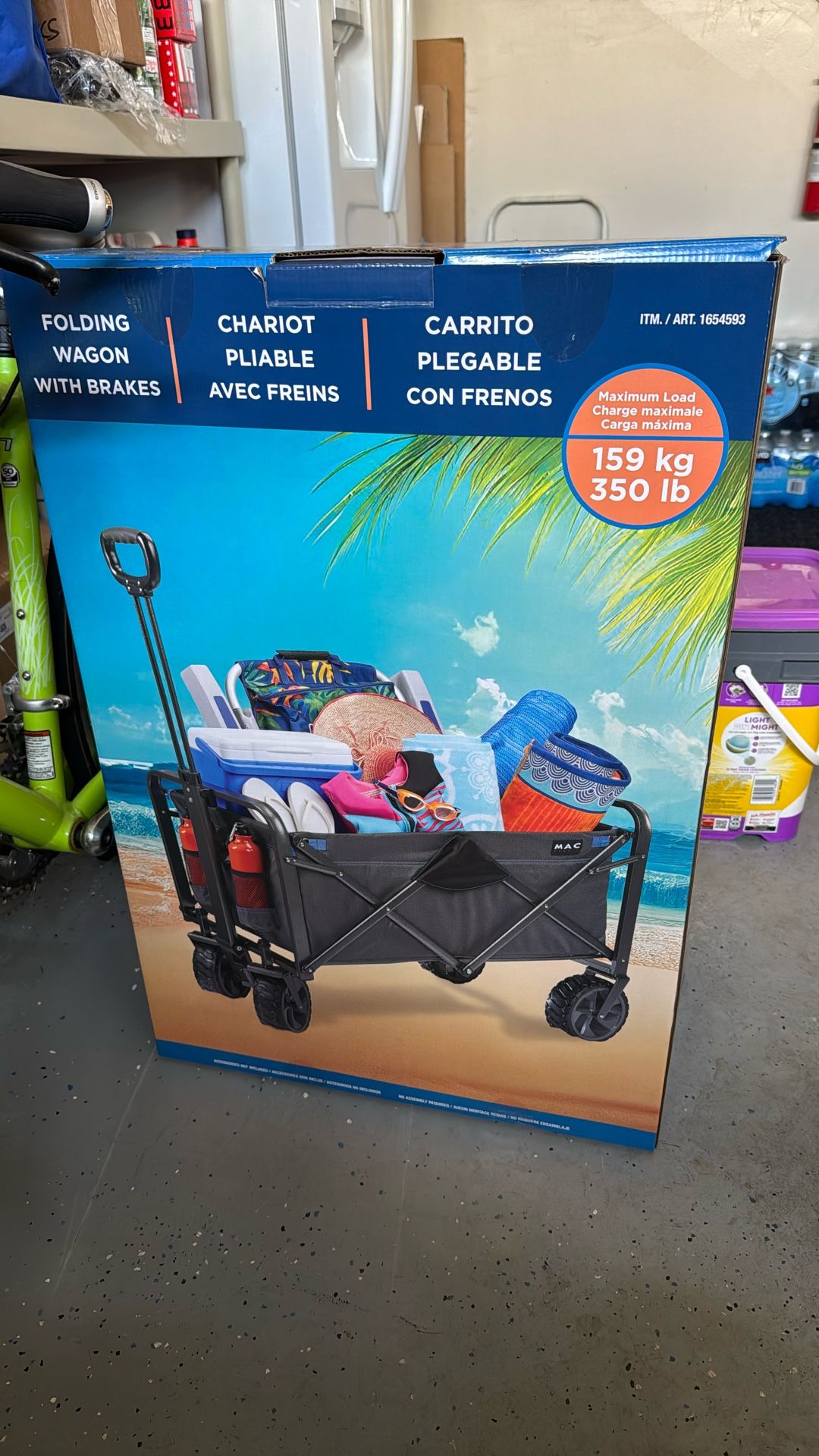 Folding wagon