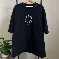 All Saints Underground Organic Cotton Logo Graphic Tee