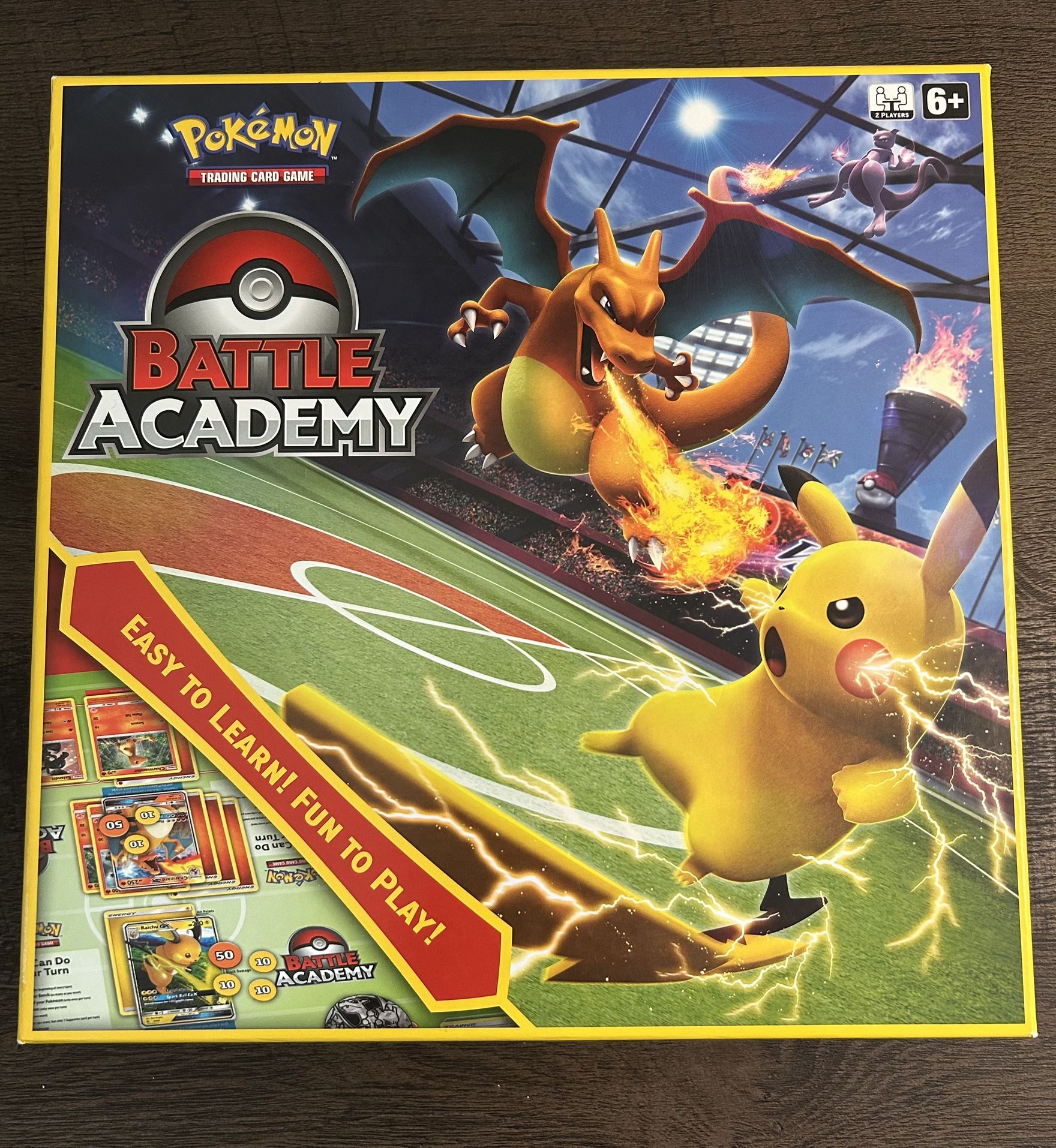 Pokémon Battle Academy Complete Board Game with Trading Card Decks