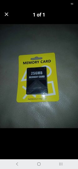 Playstation 2 memory card 256mb