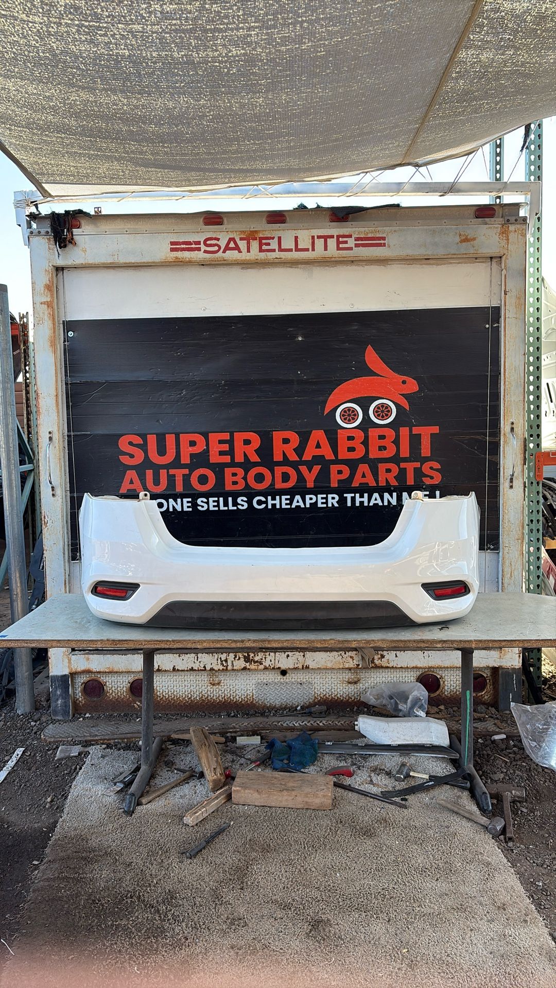 2016 Sentra Bumper Rear OEM 2019