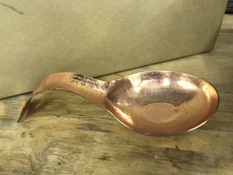 Copper spoon holder