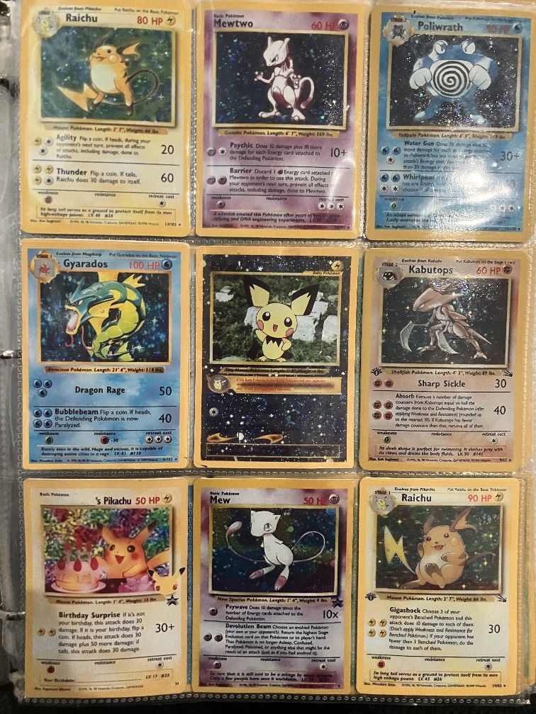 Pokemon Cards Binder
