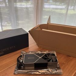 NVIDIA GeForce RTX 4090 FE Founders Edition 24GB GDDR6X Graphics Card w/ GPU Box. 