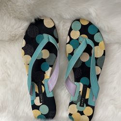 Marc By Marc Jacobs Teal. Blue Teal Thong Sandals Flip Flop Size 7.5