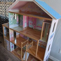Giant Wooden Dollhouse