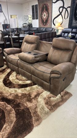 🔥 Reclining Sofa 🎁