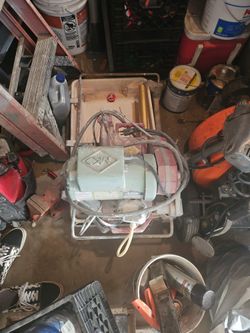 Wet Tile Saw With Stand