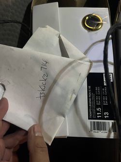 Nike Tiempo Legend Ronaldinho Touch of Gold Sz 11.5