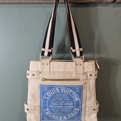LOUIS VUITTON Globe Shopper MM Trunks and Bags Shoulder Bag Tote Limited Edition

