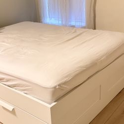Queen Storage Bed /Mattress NOT Included 