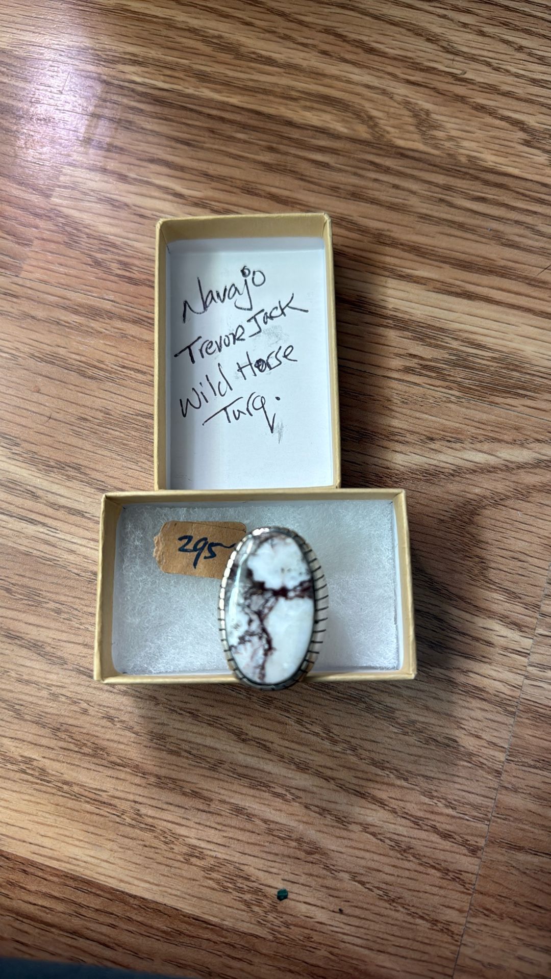 Silver Native American Made Ring.