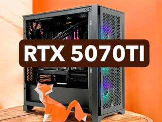 🦊 FOX 87 🦊RTX 5070TI + FINANCE 🦊 FOX GAMING | PROFESSIONAL PC | INTEL I7-14700K | NVIDIA RTX 5070TI | 32 GB DDR5 RAM | 1 TB SSD | WIN 11.