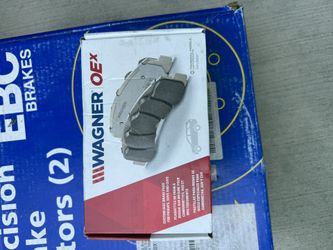 EBC rotors And Wagner Brake Pads