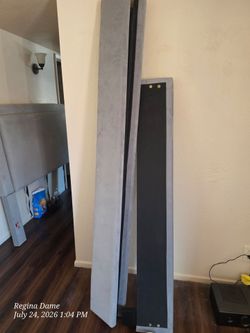 Queen platform frame w/light