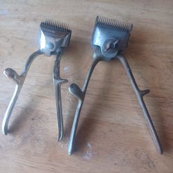 2 VINTAGE..VINTAGE...!! HAIR HANDHELD CLIPPERS..!!