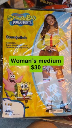 SpongeBob SquarePants Women's Costume Medium