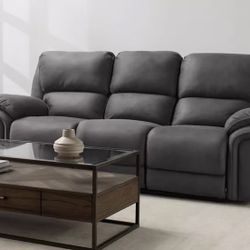 Skye Microfiber Power Recline Sofa - 3 Seater And 1 Seater