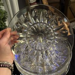 Dinner Crystal Plates