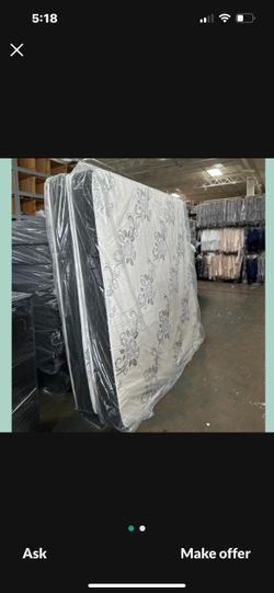 Set King Size Mattress And Box Spring