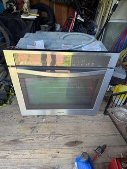 Whirlpool electric wall oven