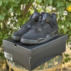 Brand New Jordan 4 Retro Black Cat Size 12