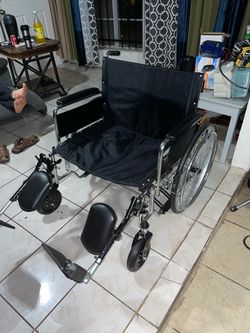 Wheel chair heavy duty 600+lb