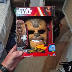 Brand New Star Wars The Force Awakens Chewbacca Electronic Mask