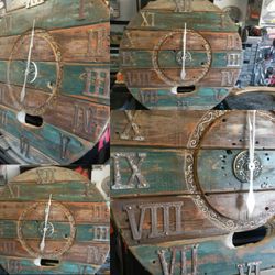 Custom Spool Clocks