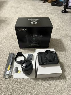 Fujifilm X-T10 Camera + XF 18–55mm f/2.8–4 Lens – w/ Box