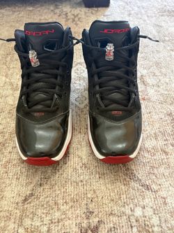 Air Jordan High-Top Sneakers Black Red