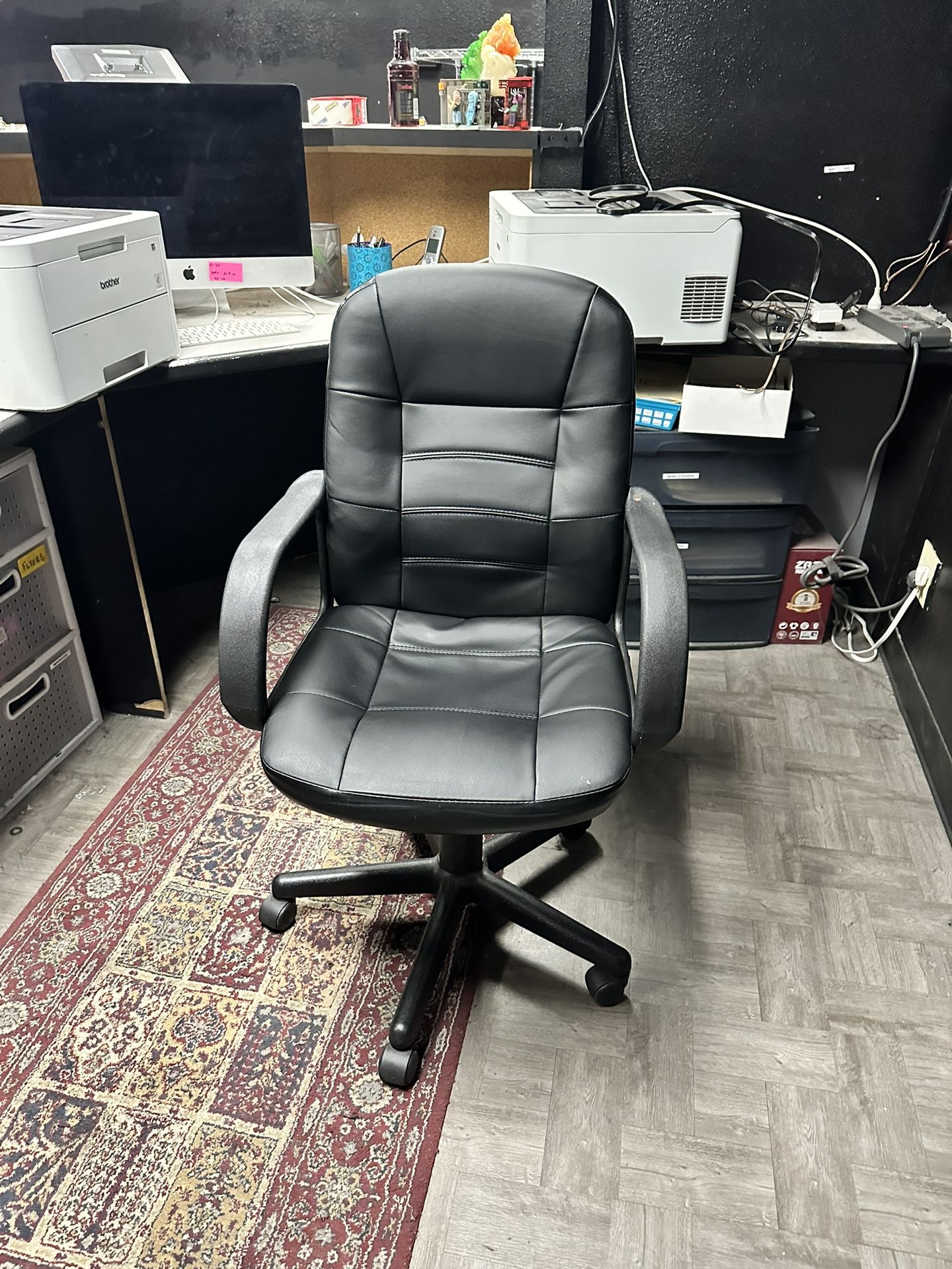 Pleather Office Chair