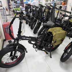 Heybike Mars 2.0 Electric Bicycle 28MPH! Finance For $50 Down Payment!!