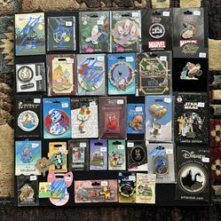 Disney Pins For Sale Or Trade 